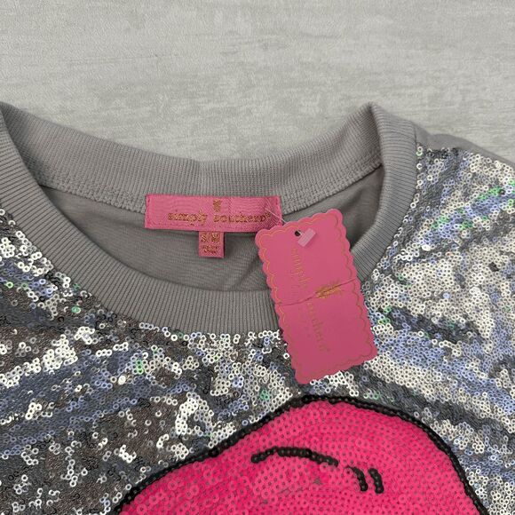 Simply Southern Silver Sequin Santa Dress - Picture 6 of 8